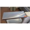 Image 2 : Small Stainless Steel Utility Table w/Undershelf 30"L X 12"D X 35"H