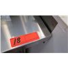 Image 2 : Long Utility Table w/Undershelf & Casters, Approx. 6' L X 2' D X 34"H