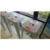 Image 2 : 6 Retro Style Bar-Height Chairs