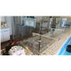 Image 2 : Counter-Mount Glass Guard - 4 Panels 25" H (Side Pc 26"L, 3 Others 42"L, 64"L, 67")