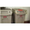 Image 2 : Tall Rubbermaid Commercial Receptacles 20" x 11" x 30"H