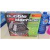 Image 2 : New Electronic Bubble Machine w/2 Bottles of Miracle Bubbles