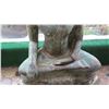 Image 4 : Thai Bronze Seated Buddha, Sukhotai Style, 38" H, Verde Gris Patina