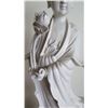 Image 3 : Chinese White Porcelain Guanyin Figure w/Wood Stand 25" H