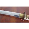 Image 12 : WWII Vintage Samurai Sword, Late or Post-War Fittings, Unsigned, Blade Good Condition