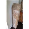 Image 7 : Tall Steepled Carved Indonesian Wooden Cabinet, 40" H, Carved Figural & Skull Motifs