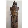 Image 3 : Tall Wayang Carved Wooden Male Figure (51" to 60" H), Polychromed