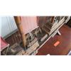 Image 17 : Large Wooden Ship Model, Used as Movie Prop, 4-Masted Ship w/ Rigging, Approx. 58" L, 38" H, Aged Co