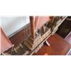 Image 18 : Large Wooden Ship Model, Used as Movie Prop, 4-Masted Ship w/ Rigging, Approx. 58" L, 38" H, Aged Co