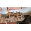 Image 7 : Large Wooden Ship Model, Used as Movie Prop, 4-Masted Ship w/ Rigging, Approx. 58" L, 38" H, Aged Co