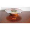 Image 4 : Painted Iridescent Glass Bowl, Approx. 15.5" Dia.