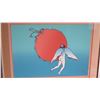 Image 2 : "Encounter" by Peter Max, Signed, Ltd. Ed. 15 of 175, Circa 1978, Framed/Matted 19" x 27"
