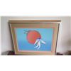 Image 8 : "Encounter" by Peter Max, Signed, Ltd. Ed. 15 of 175, Circa 1978, Framed/Matted 19" x 27"