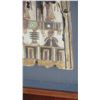 Image 13 : Wooden Egyptian Side Panels from Canopic Chest, Circa 300 B.C.E, 11-13" H, Ptolemaic Period (one pan