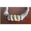 Image 2 : String Necklace of Coral, Natural Stones, Clay Beads