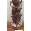 Image 3 : Painted Carved Wooden Hindu Deity, Approx. 16" H