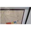 Image 5 : Framed & Matted Joan Miro Glazed Color Print, 19.25" x 13.25" Paper, Hand-Signed HC on Lower Right