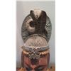 Image 2 : Painted Carved Wooden Hindu Deity w/ Cobra, Approx. 16" H (has wall-mount fitting)
