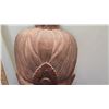 Image 3 : Carved Wooden Deity Head, Approx. 20" H, 12" W, Concave/Wall-Mountable (some damage)