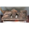 Image 1 : Intricate Carved Wood Architectural Element, Approx. 10" (Has Certificate of Authenticity)