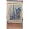 Image 3 : Framed Lt. Ed. Print 50/250 "Lido Village" by Eleni Venetos, Original Signature 18" x 24"