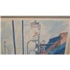 Image 8 : Framed Lt. Ed. Print 50/250 "Lido Village" by Eleni Venetos, Original Signature 18" x 24"