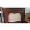 Image 3 : Balinese Painted Carved Wooden Headboard w/ Vine & Floral Motifs 7'4" W x 59" H