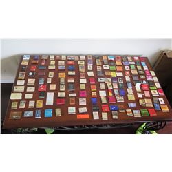 Large Collection of Matchbooks & Matchboxes