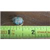 Image 12 : Tiny Carved Scarab Beetle w/Gold Band and Underside Marking, 9/16", w/Certificate of Authenticity