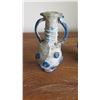 Image 8 : Roman Period Glass Perfume Bottle Ewer with Handles & Small Jar