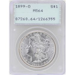 1899-O $1 Morgan Silver Dollar Coin PCGS MS64