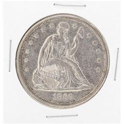 1860-O $1 Seated Liberty Silver Dollar Coin