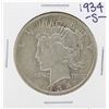 Image 1 : 1934-S $1 Peace Silver Dollar Coin