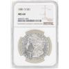 Image 1 : 1881-S $1 Morgan Silver Dollar Coin NGC MS64