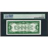 Image 2 : 1928A $1 Funnyback Silver Certificate Note Fr.1601 PMG Choice Uncirculated 64