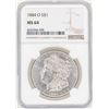 Image 1 : 1884-O $1 Morgan Silver Dollar Coin NGC MS64