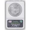 Image 2 : 2007-W $1 American Silver Eagle Coin NGC MS70 Early Releases