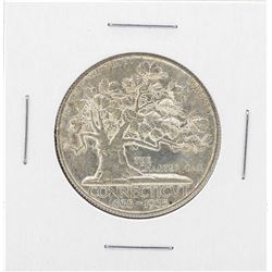 1935 Connecticut Tercentenary Commemorative Half Dollar Coin