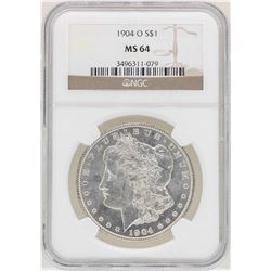 1904-O $1 Morgan Silver Dollar Coin NGC MS64