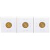 Image 2 : Lot of 1911-1913 $2 1/2 Indian Head Quarter Eagle Gold Coins