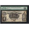 Image 1 : 1861 $10 Confederate States of America Note T-30 PMG Very Fine 20