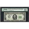 Image 1 : 1934 $100 Federal Reserve Note Philadelphia Fr.2152-C PMG About Uncirculated 53