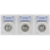 Image 1 : Set of 1959-1961 Franklin Half Dollar Coins NGC MS63