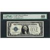 Image 1 : 1928 $1 Funnyback Silver Certificate Note Fr.1600 PMG Extremely Fine 40