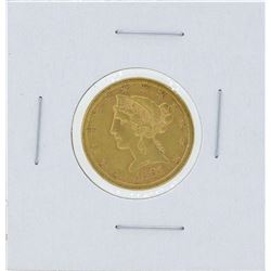 1881-S $5 Liberty Head Half Eagle Gold Coin