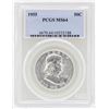 Image 1 : 1955 Franklin Half Dollar Coin NGC MS64