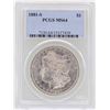 Image 1 : 1881-S $1 Morgan Silver Dollar Coin PCGS MS64