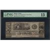 Image 1 : 1830's $5 The Washington County Bank Obsolete Note PMG Choice Fine 15