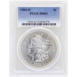 1904-O $1 Morgan Silver Dollar Coin PCGS MS63