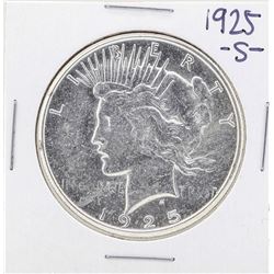 1925-S $1 Peace Silver Dollar Coin